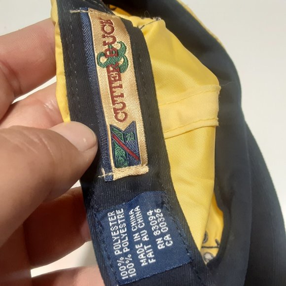 Cutter & Buck Golf Hat/Cap with Leather Adjustable Band - Picture 6 of 8